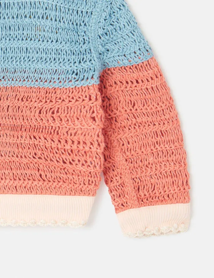 Stella McCartney Baby Girls Kids Farmyard Appliqu Knitted Cardigan Multicolour Stella McCartney Baby Girls Kids Farmyard Appliqu Knitted Cardigan Multicolour