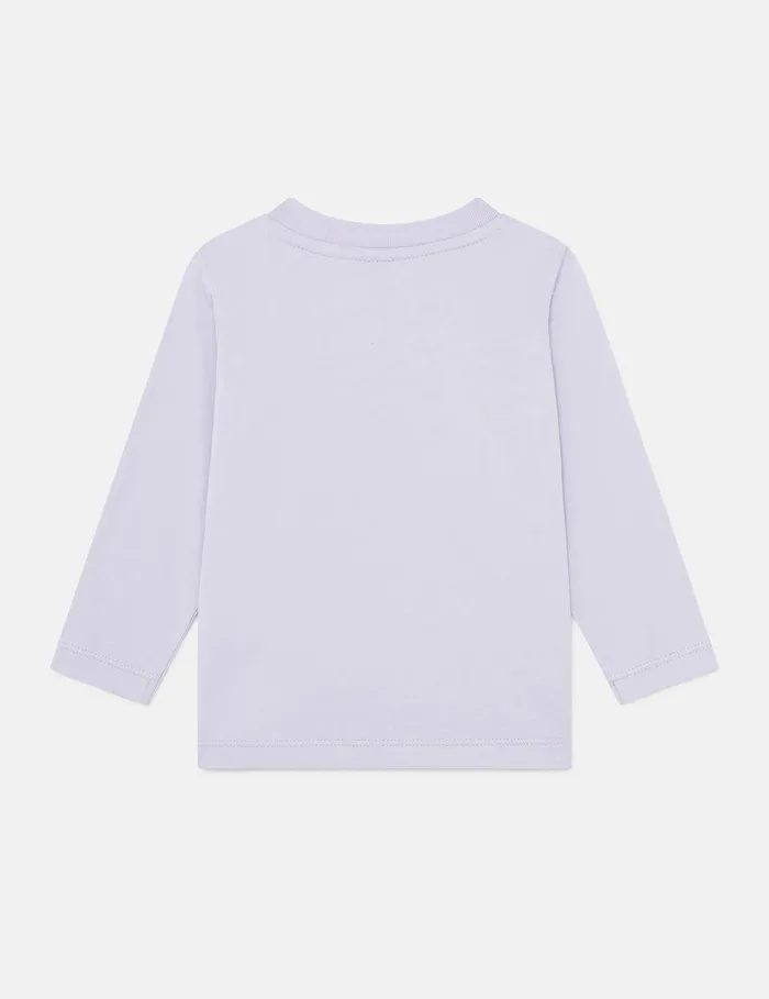 Stella McCartney Baby Girls Kids Shooting Stars LongSleeved TShirt Lilac Stella McCartney Baby Girls Kids Shooting Stars LongSleeved TShirt Lilac