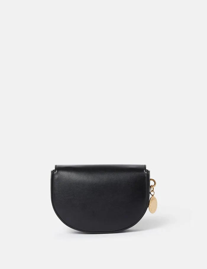 Stella McCartney Mini Bags And Clutches Women Frayme Whipstitch Small Shoulder Bag Midnight Black Stella McCartney Mini Bags And Clutches Women Frayme Whipstitch Small Shoulder Bag Midnight Black