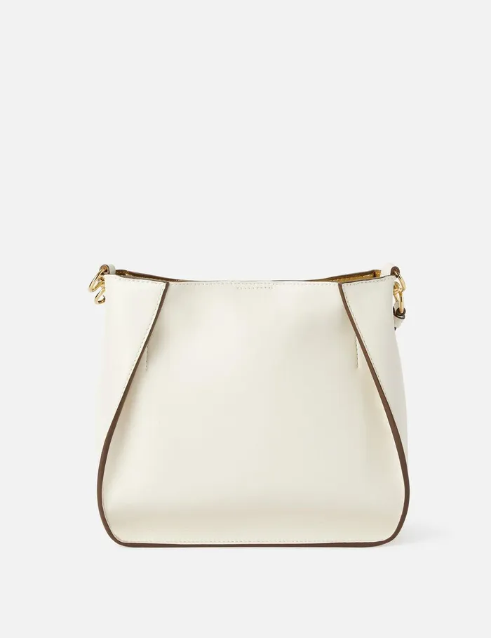 Stella McCartney Mini Bags And Clutches Women Logo Crossbody Bag Pure White Stella McCartney Mini Bags And Clutches Women Logo Crossbody Bag Pure White