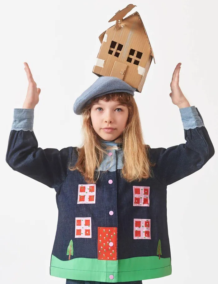 Stella McCartney TShirts And Tops Kids Farmyard Appliqu LongSleeve Blouse Multicolour Stella McCartney TShirts And Tops Kids Farmyard Appliqu LongSleeve Blouse Multicolour