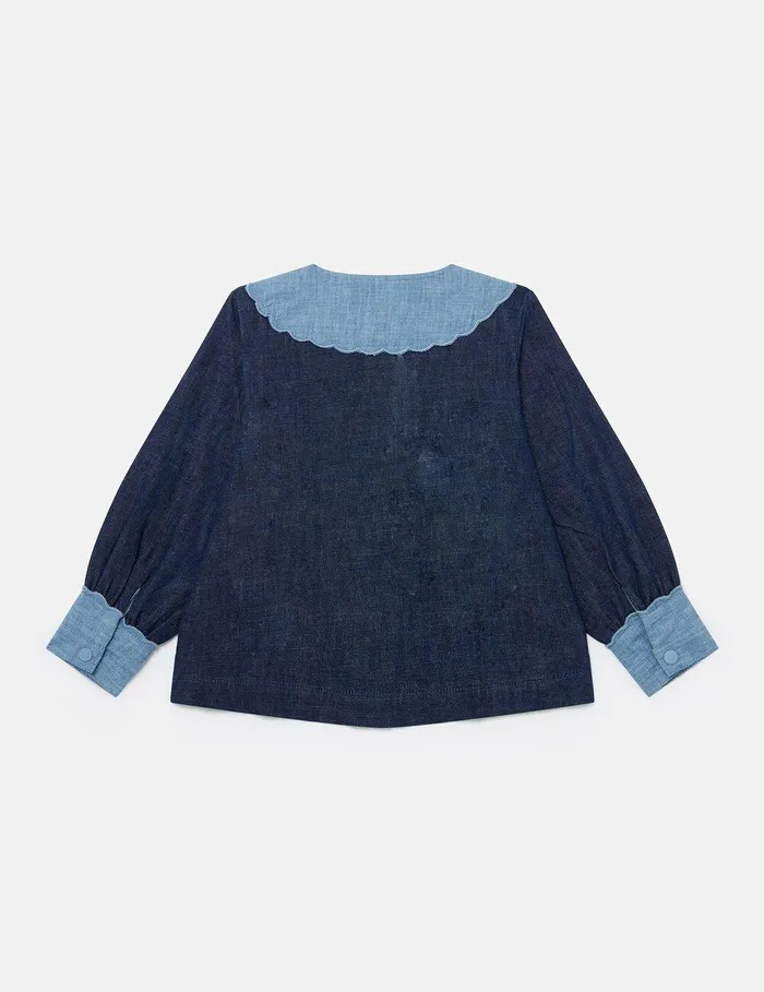 Stella McCartney TShirts And Tops Kids Farmyard Appliqu LongSleeve Blouse Multicolour Stella McCartney TShirts And Tops Kids Farmyard Appliqu LongSleeve Blouse Multicolour