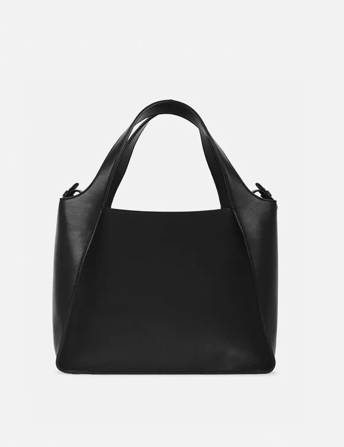 Stella McCartney TopHandle Bags Women Logo Crossbody Tote Bag Black Stella McCartney TopHandle Bags Women Logo Crossbody Tote Bag Black