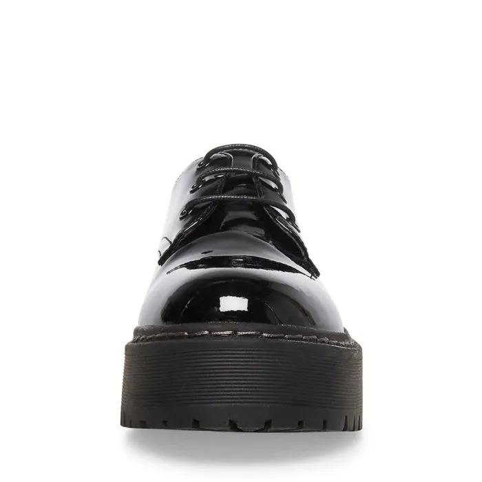 Steve Madden Brenton Black Patent Womens Loafers Steve Madden Brenton Black Patent Womens Loafers