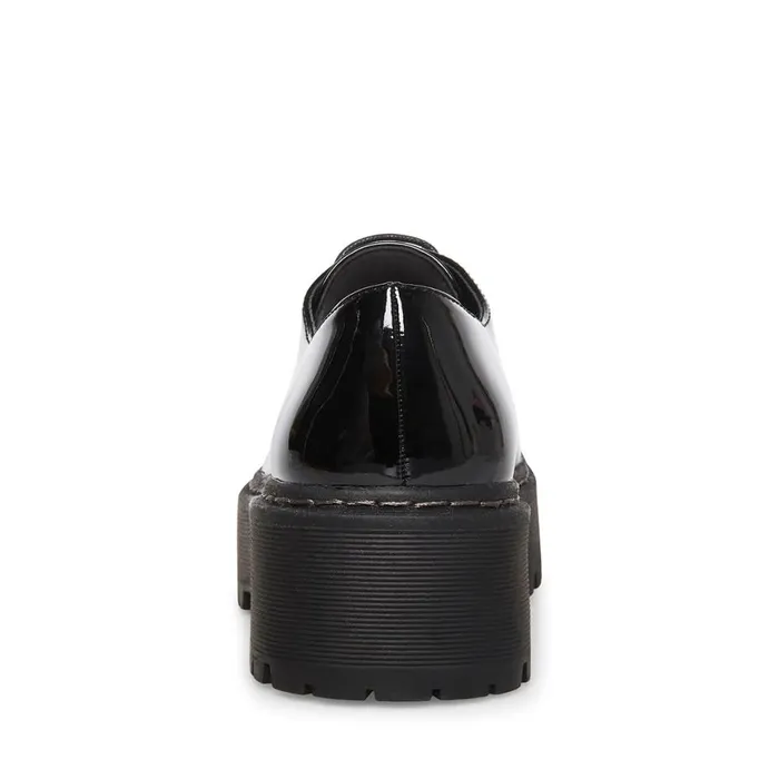 Steve Madden Brenton Black Patent Womens Loafers Steve Madden Brenton Black Patent Womens Loafers