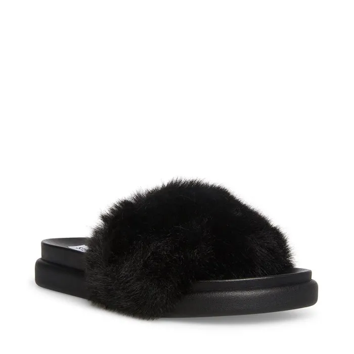 Steve Madden Delphina Black Womens Slippers Steve Madden Delphina Black Womens Slippers