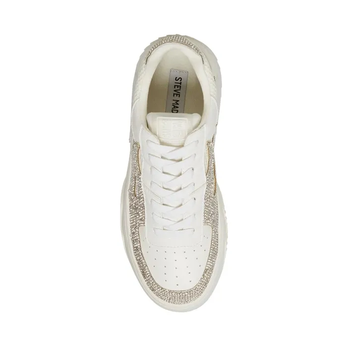 Steve Madden Flames White Womens Sneakers Steve Madden Flames White Womens Sneakers