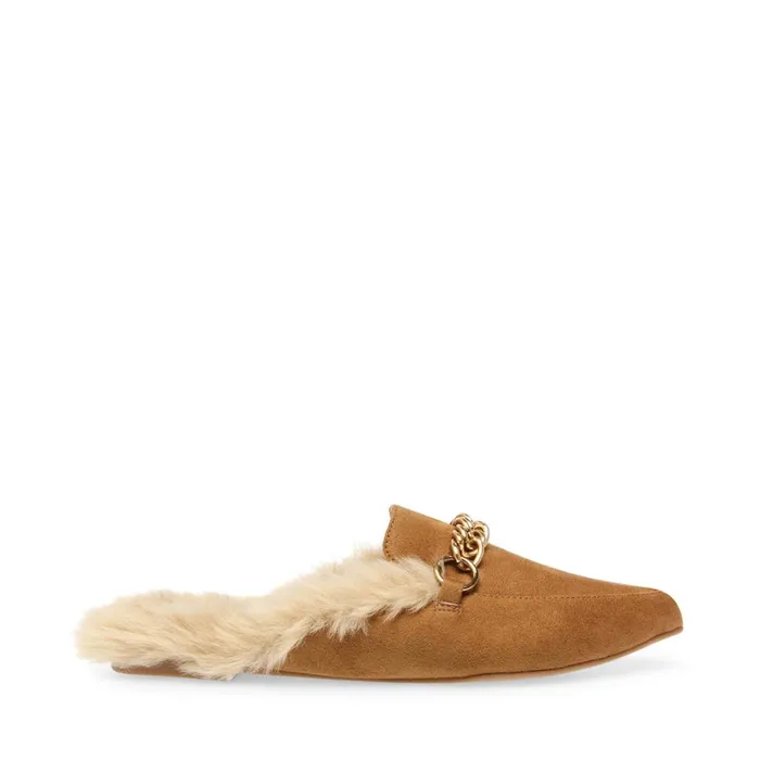Steve Madden Foreseen F Chestnut Womens Slippers