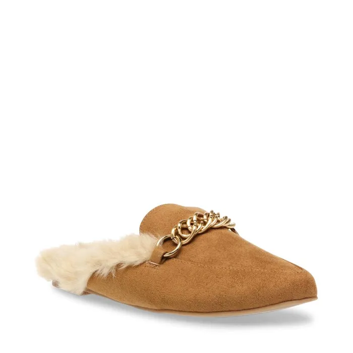 Steve Madden Foreseen F Chestnut Womens Slippers