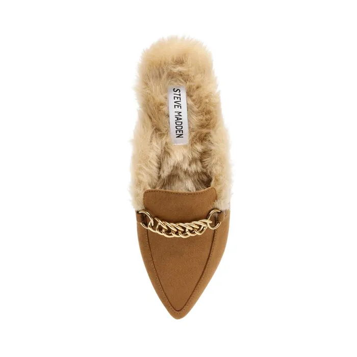 Steve Madden Foreseen F Chestnut Womens Slippers