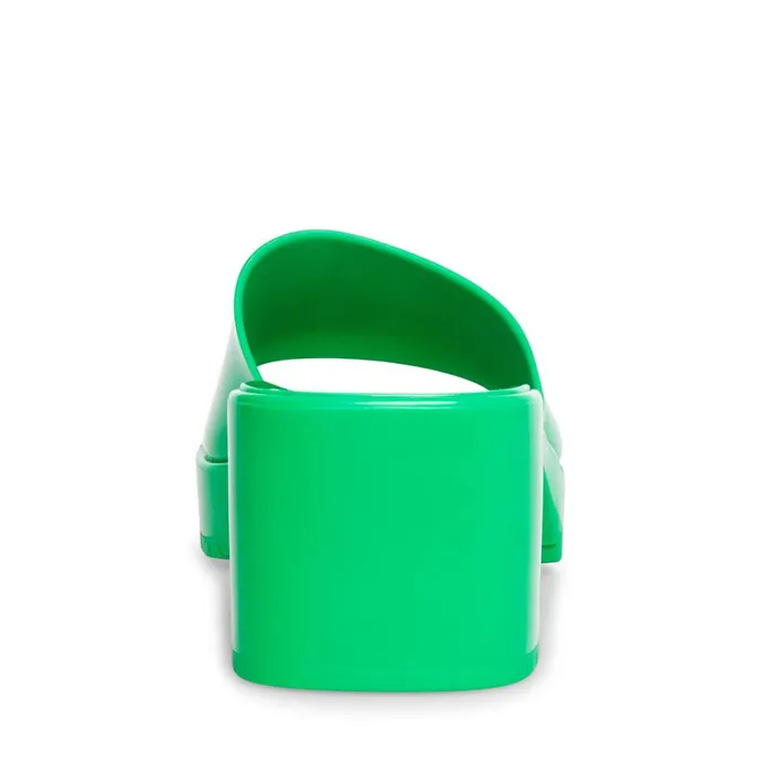 Steve Madden Harlin Green Womens Mules