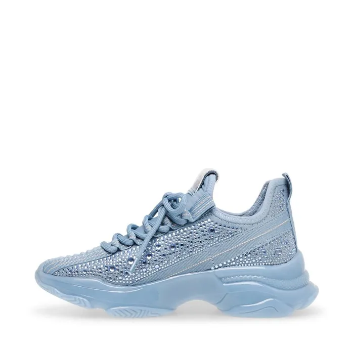 Steve Madden Maxima Baby Blue Multi Womens Sneakers
