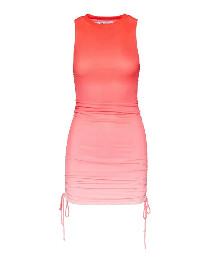Steve Madden Ombre Sleeveless Mini Dress Pink Multi Womens Dresses Steve Madden Ombre Sleeveless Mini Dress Pink Multi Womens Dresses