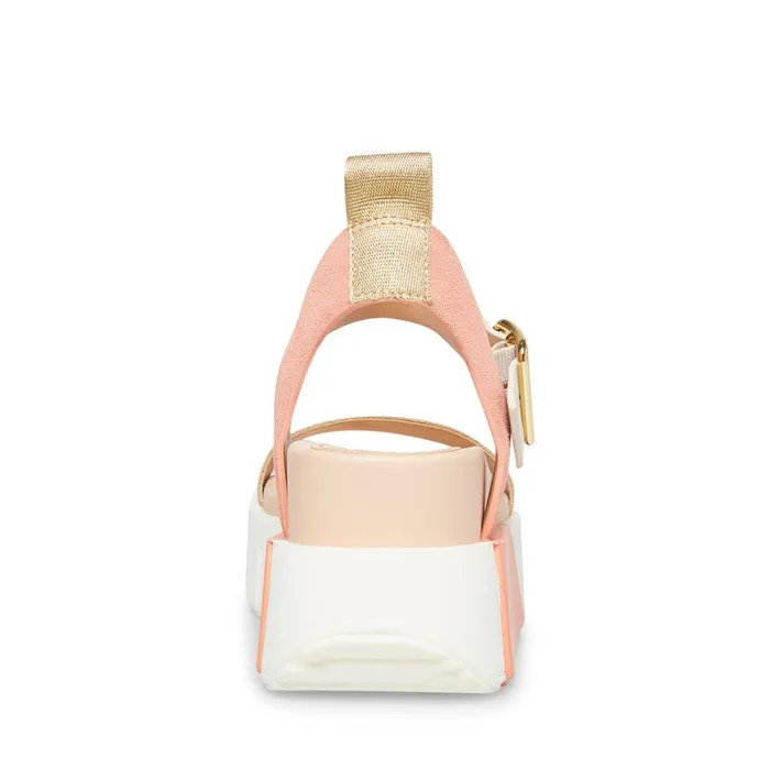 Steve Madden Pastry Blush Multi Womens Sandals Steve Madden Pastry Blush Multi Womens Sandals