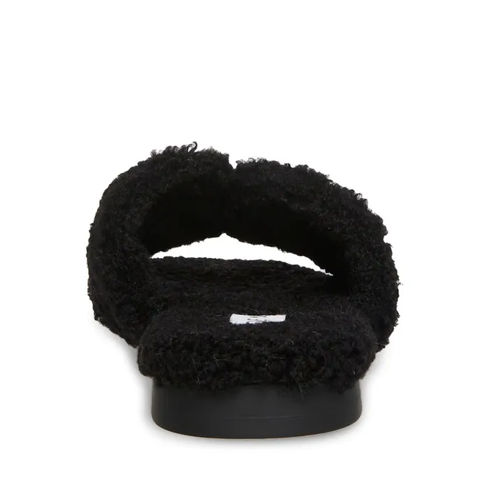 Steve Madden Seek Black Womens Slippers Steve Madden Seek Black Womens Slippers