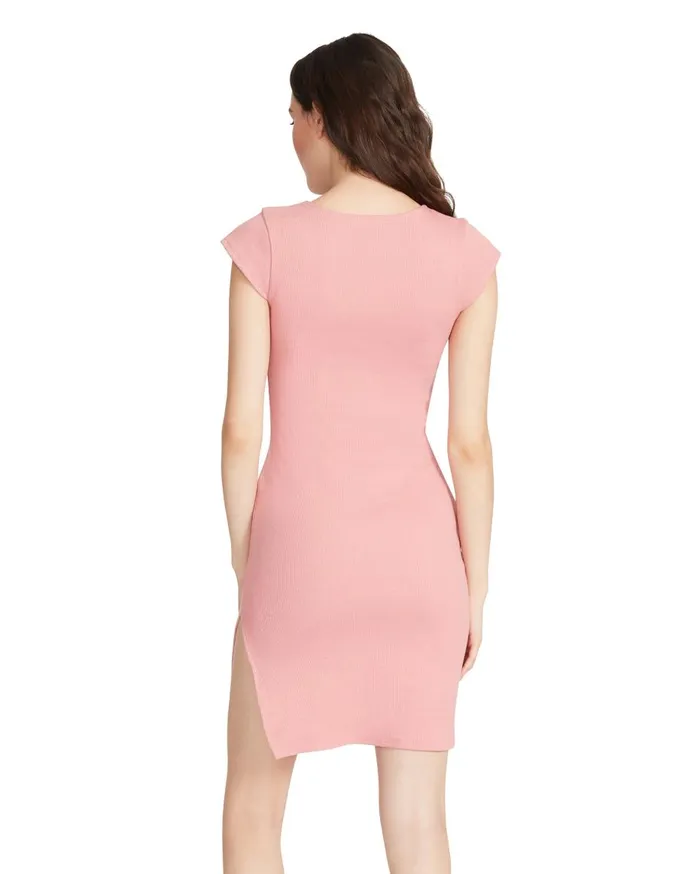 Steve Madden Sips Tee Dress Light Pink Womens Dresses