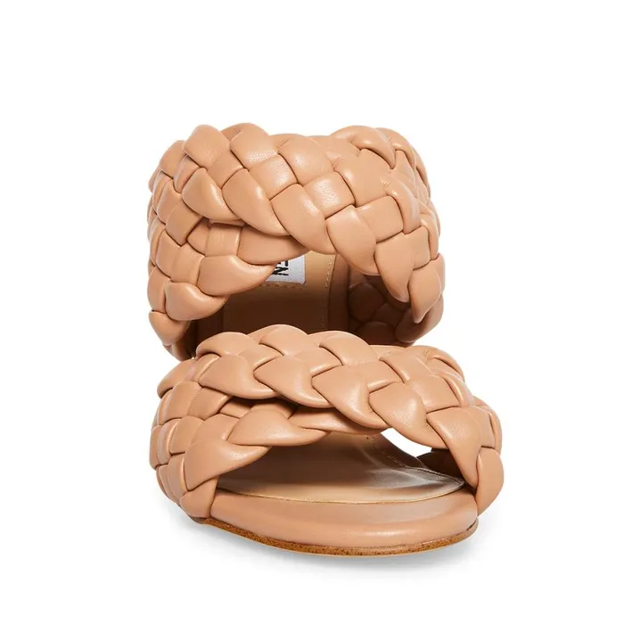 Steve Madden Twisted Tan Womens Heels