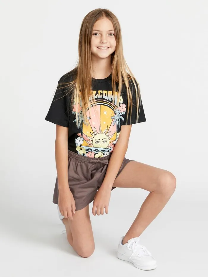 Stone Def Shorts 8211 Slate Grey Kids Volcom Shorts