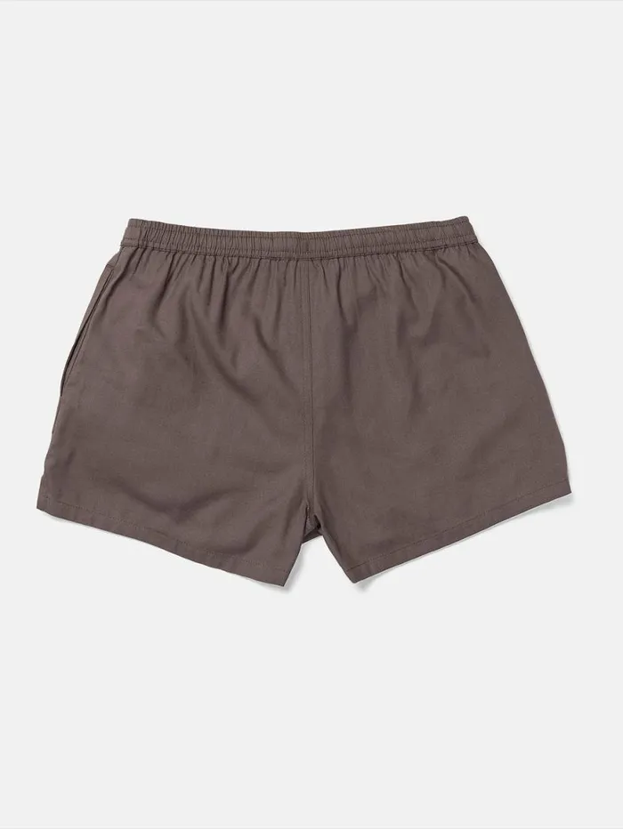 Stone Def Shorts 8211 Slate Grey Kids Volcom Shorts