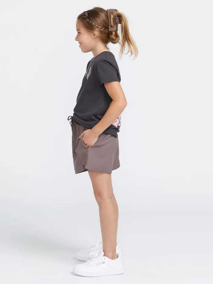 Stone Def Shorts 8211 Slate Grey Kids Volcom Shorts