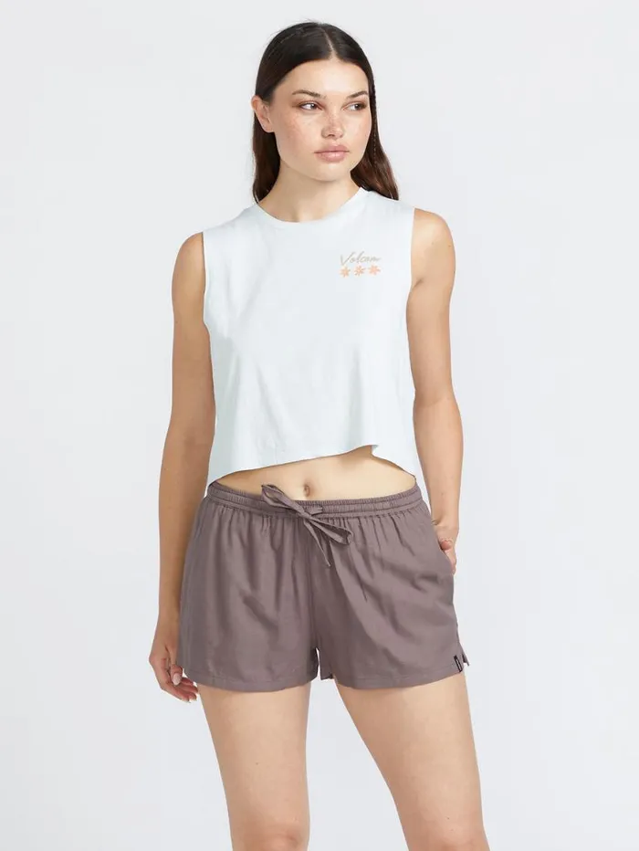Stone Def Shorts 8211 Slate Grey Womens Volcom Bottoms