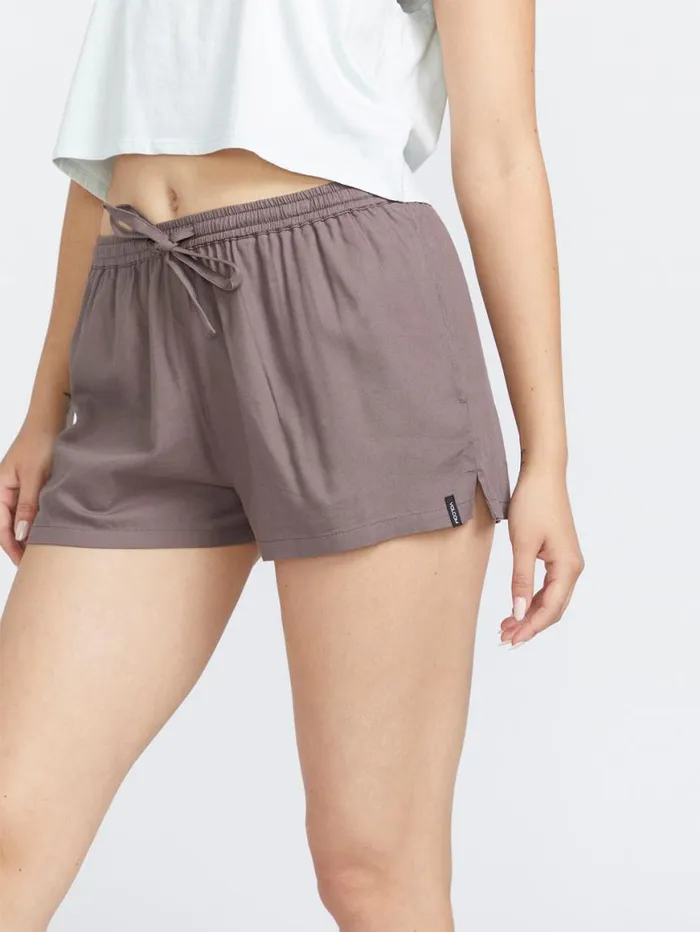 Stone Def Shorts 8211 Slate Grey Womens Volcom Bottoms