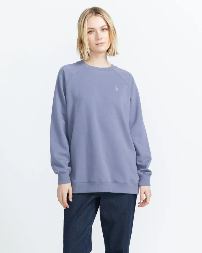 Stone Magic Boyfriend Crew Sweatshirt 8211 Denim Womens Volcom Hoodies and Sweatshirts Stone Magic Boyfriend Crew Sweatshirt 8211 Denim Womens Volcom Hoodies and Sweatshirts