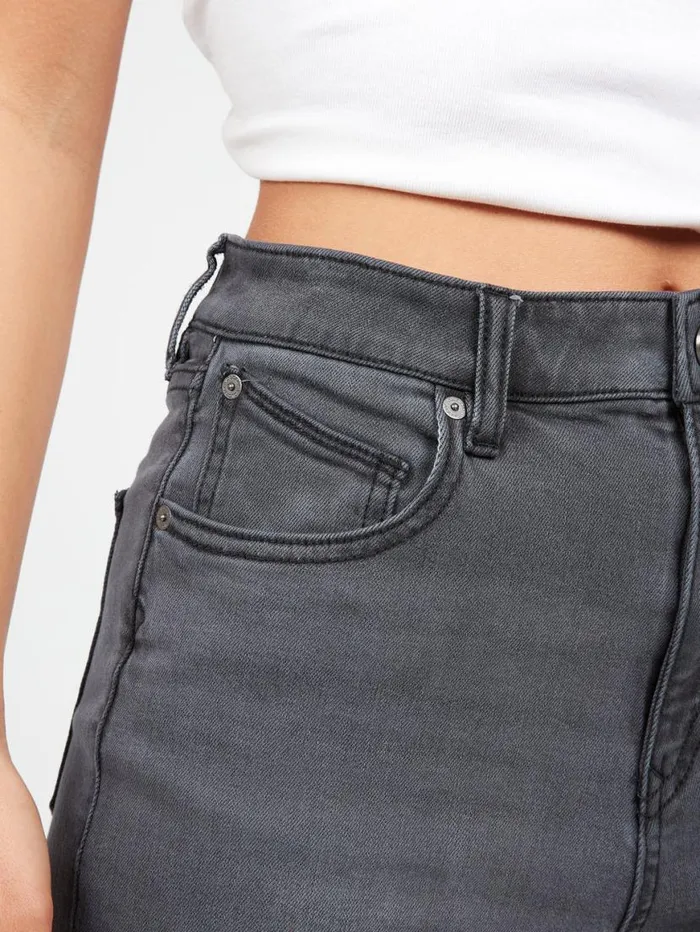 Stoned Straight Jeans 8211 Vintage Black Womens Volcom Bottoms