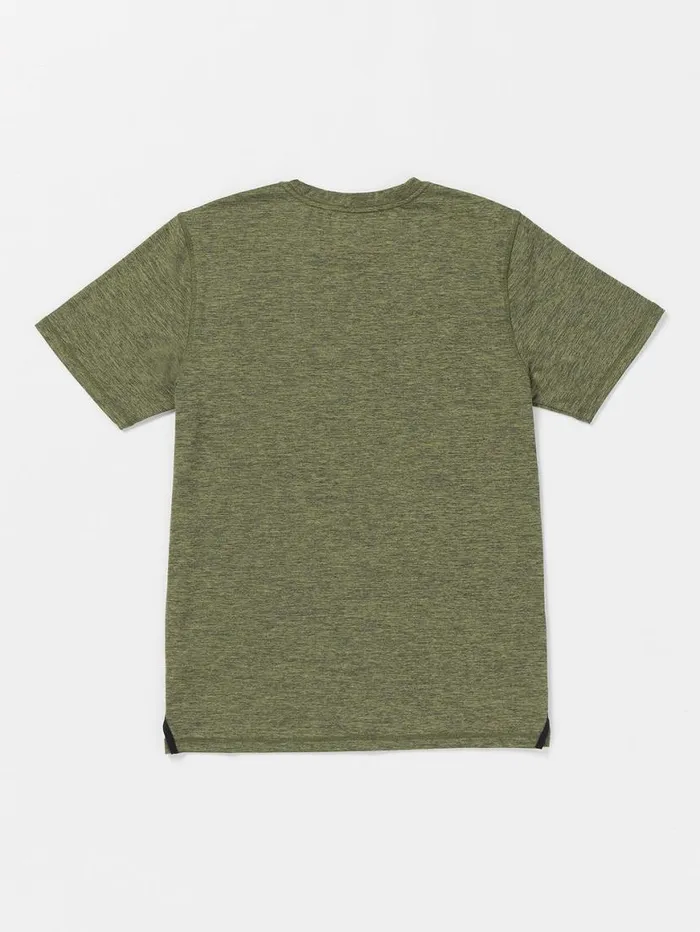 Stoneverse Crew Short Sleeve Shirt 8211 Vintage Green Mens Volcom Mountain Biking