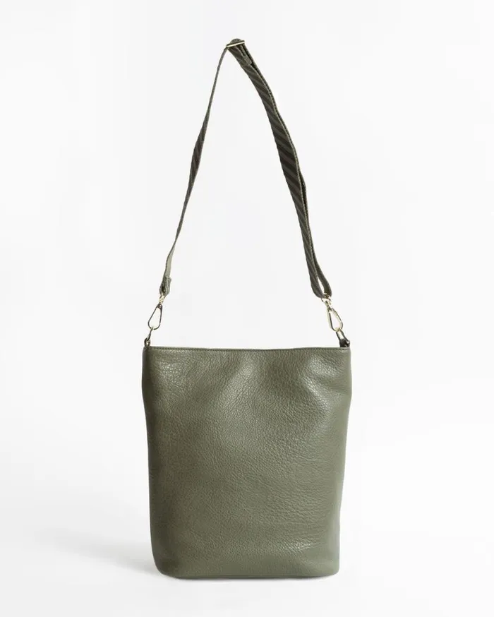 Strapped Shoulder Bag 8211 Army Womens Volcom Bags and Backpacks