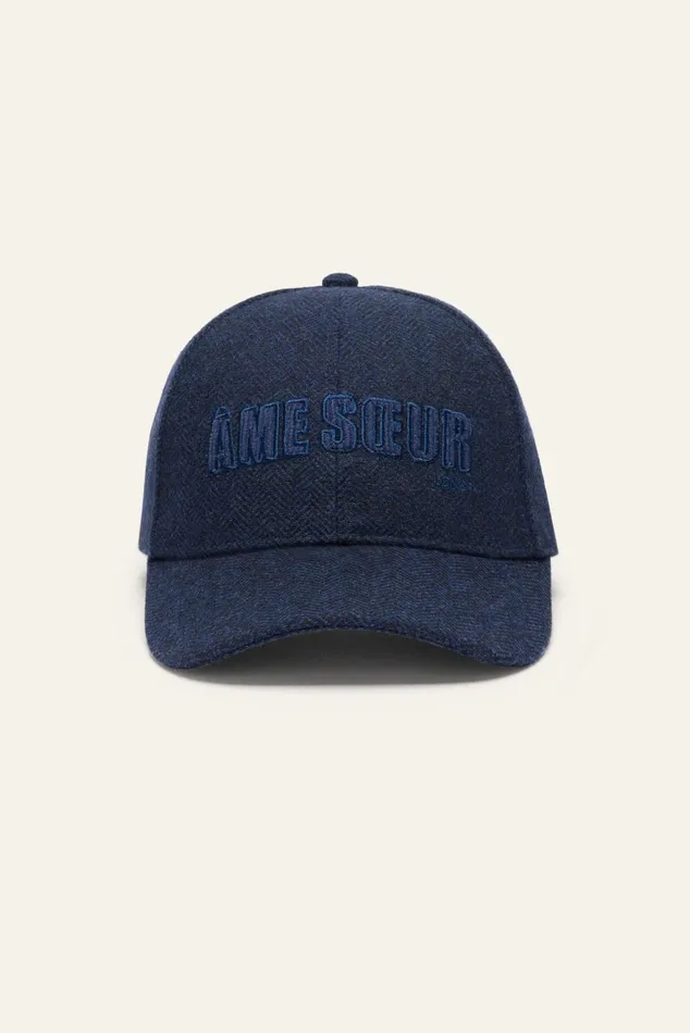 Striped Cap Hame Brown Women Baandsh Hats
