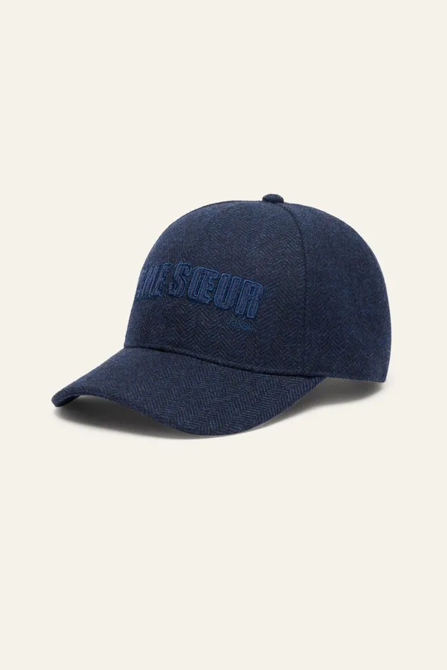 Striped Cap Hame Brown Women Baandsh Hats