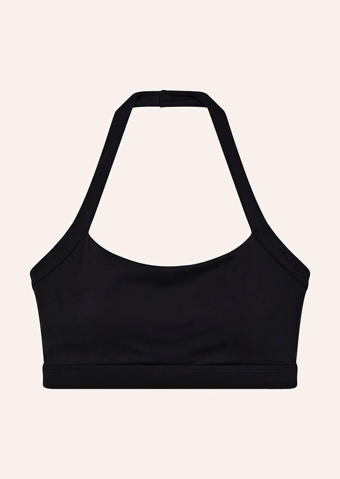 StudioSoft PE Nation Women UNWIND SPORTS BRA IN BLACK