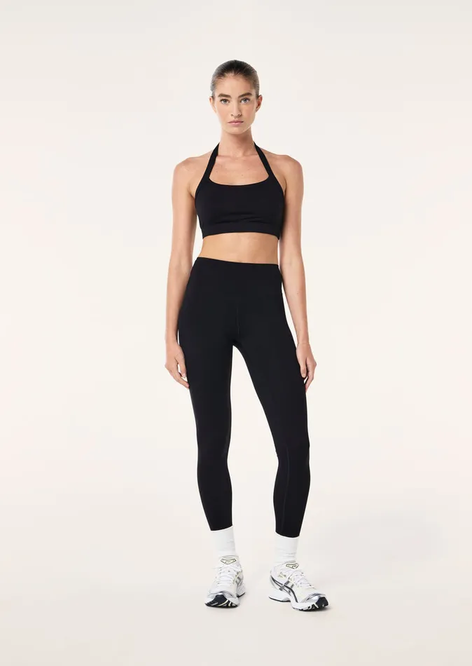StudioSoft PE Nation Women UNWIND SPORTS BRA IN BLACK