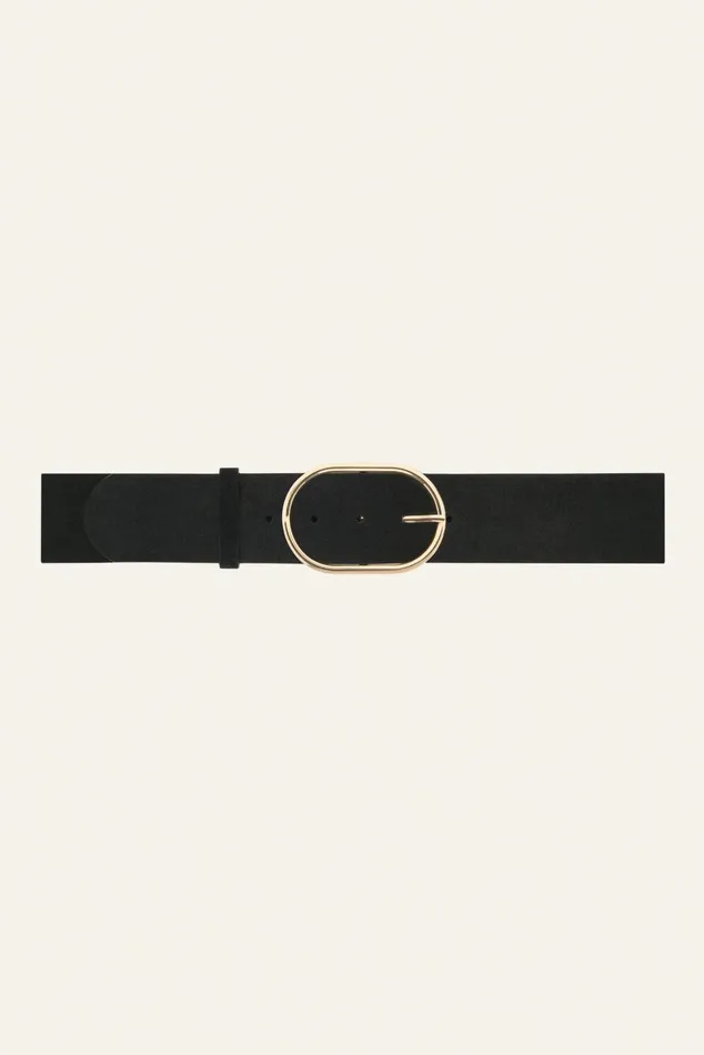 Suede Belt Cole Black Women Baandsh Belts