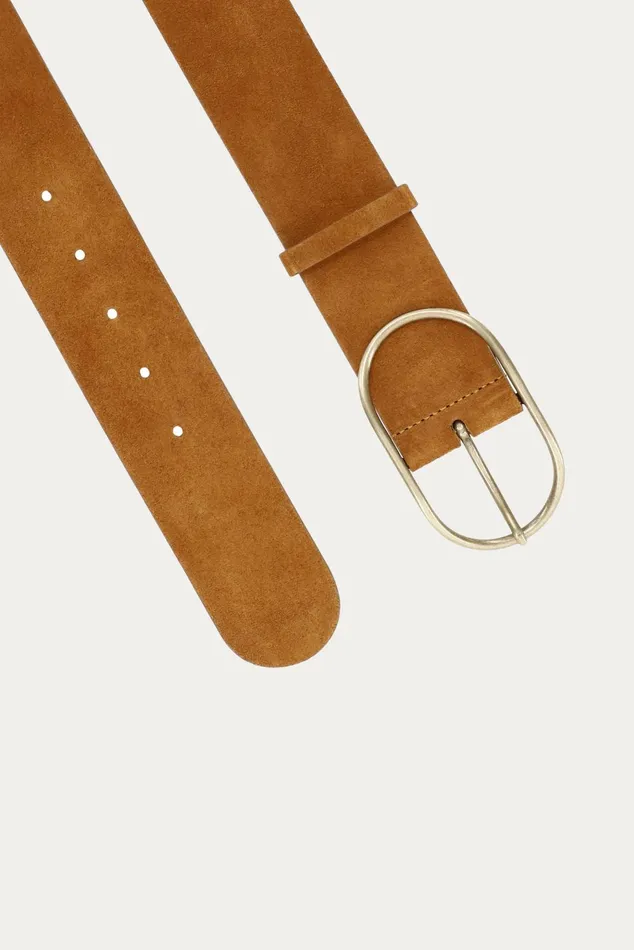 Suede Belt Cole Black Women Baandsh Belts