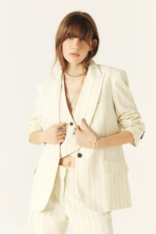 Suit Jacket Epona OffWhite Women Baandsh Jackets and Coats