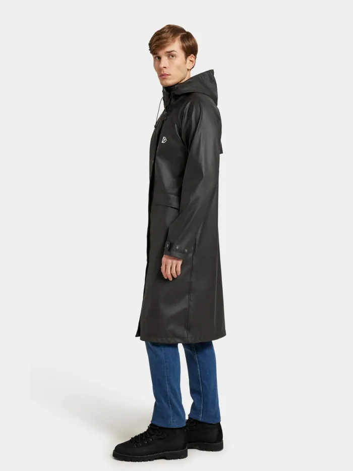 Sund Unisex Printed Parka Galon Black WomenMen Didriksons Lightweight Jackets Sund Unisex Printed Parka Galon Black WomenMen Didriksons Lightweight Jackets