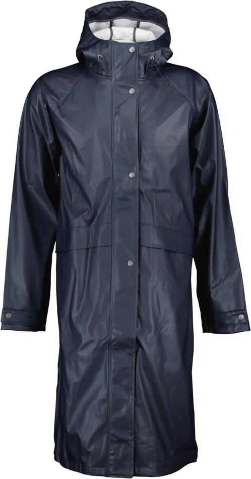 Sund Unisex Printed Parka Galon Dark Night Blue WomenMen Didriksons Lightweight Jackets