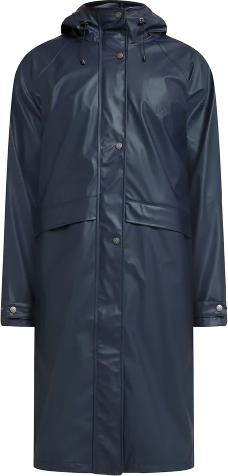 Sund Unisex Printed Parka Galon Dark Night Blue WomenMen Didriksons Lightweight Jackets