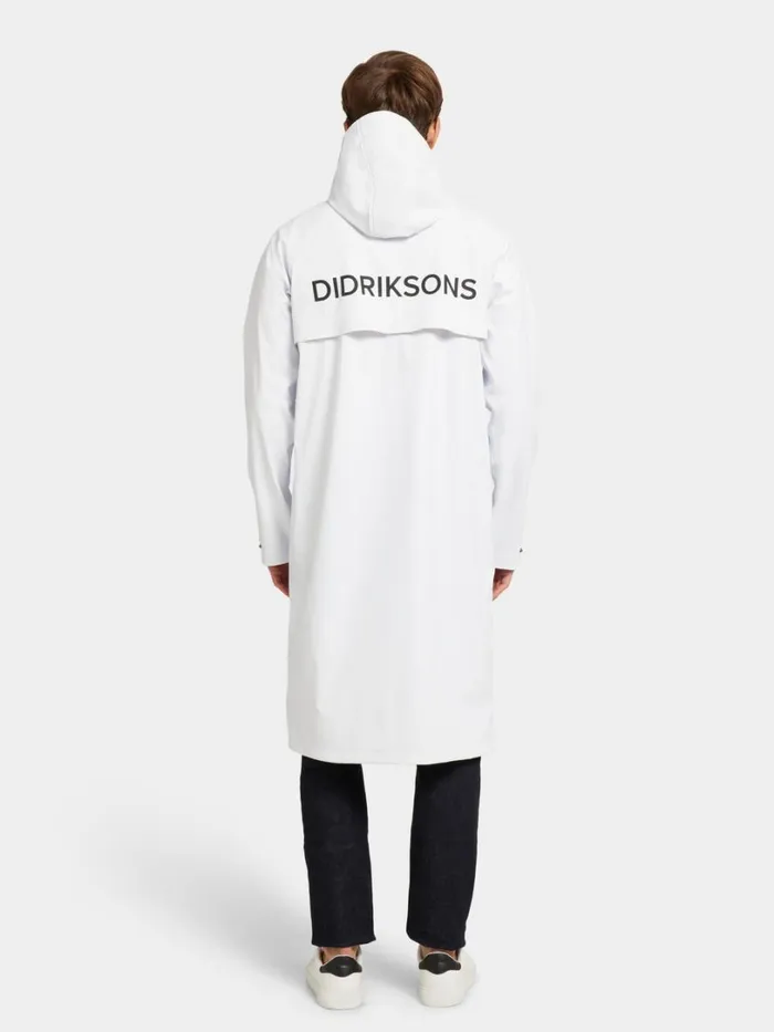 Sund Unisex Printed Parka Galon Snow White Men Didriksons Lightweight Jackets Sund Unisex Printed Parka Galon Snow White Men Didriksons Lightweight Jackets