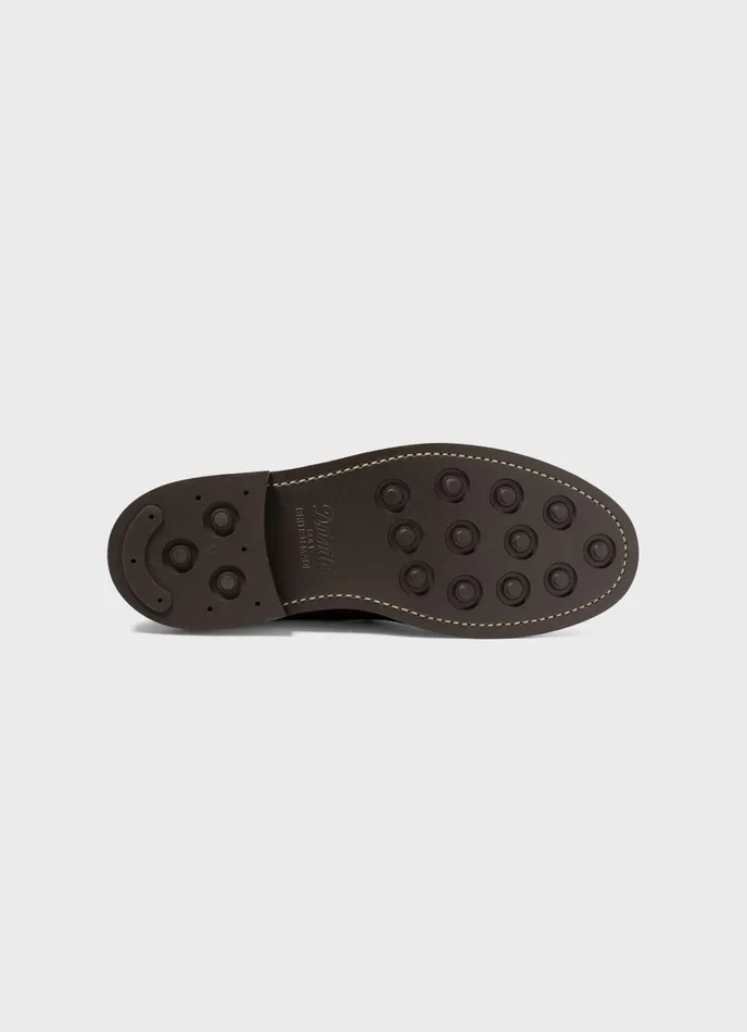Sunspel X Trickers Suede Derby Shoe Brown Men SUNSPEL Shoes