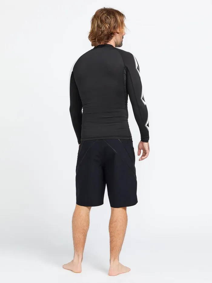 Surf Vitals Jack Robinson ModTech Trunks 8211 Black Mens Volcom Boardshorts and Trunks
