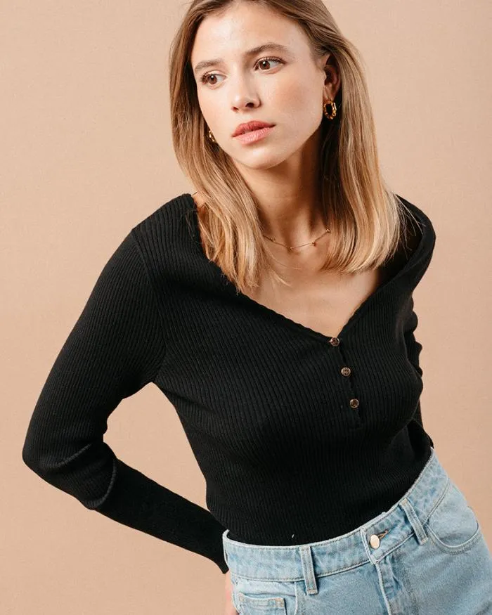 SWEATER BEIGE MADDIE Shop Grace and Mila Plain Jumpers
