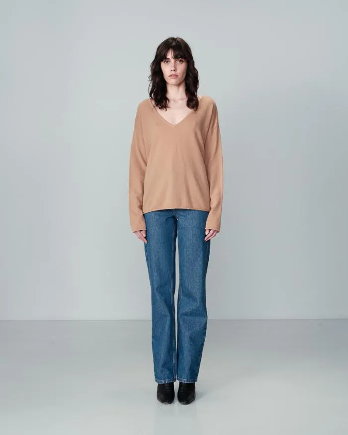 SWEATER CAMEL NAO Shop Grace and Mila Plain Jumpers