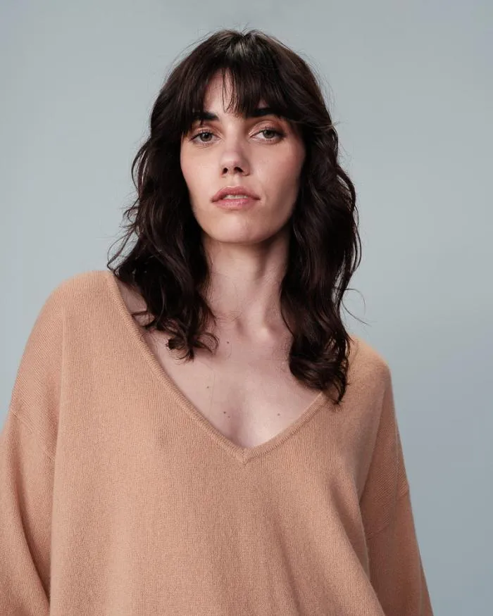 SWEATER CAMEL NAO Shop Grace and Mila Plain Jumpers