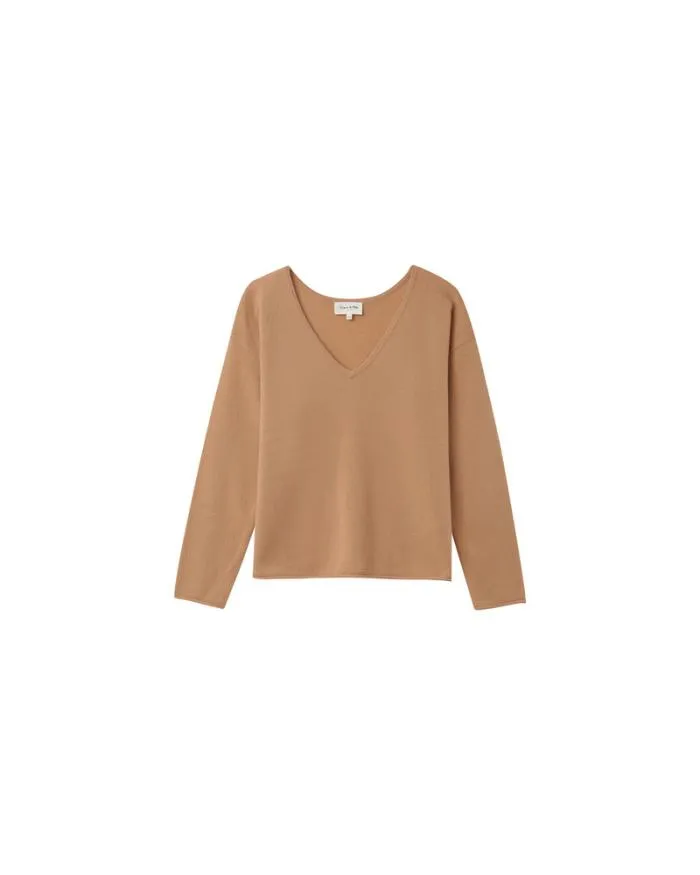 SWEATER CAMEL NAO Shop Grace and Mila Plain Jumpers