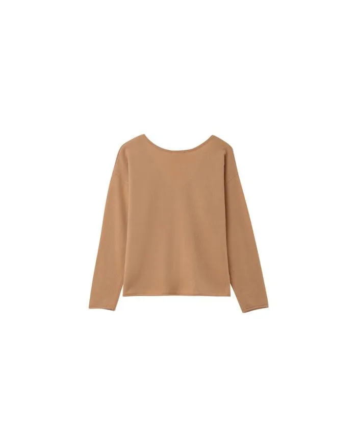 SWEATER CAMEL NAO Shop Grace and Mila Plain Jumpers