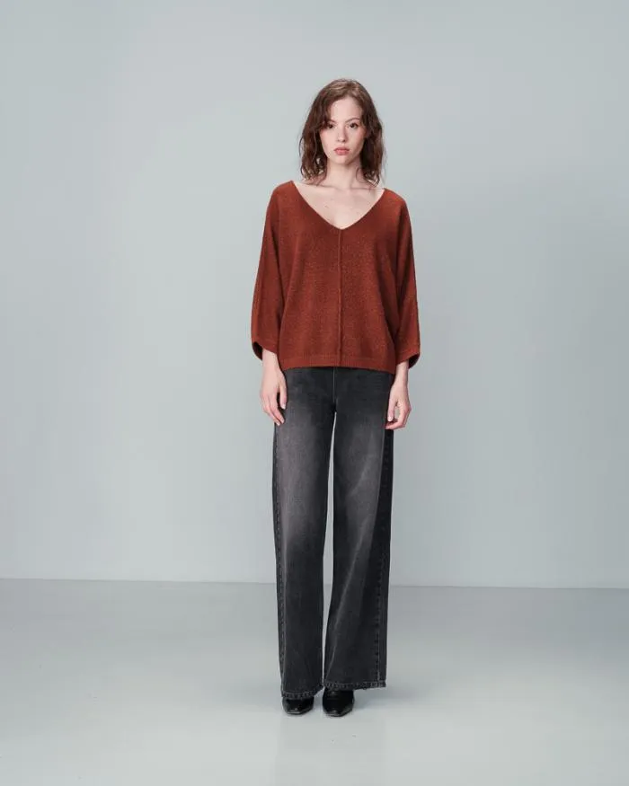 SWEATER CARAMEL NADIR Shop Grace and Mila Plain Jumpers