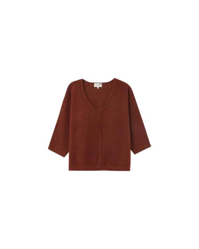 SWEATER CARAMEL NADIR Shop Grace and Mila Plain Jumpers